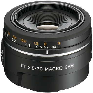 Sony - Lente DT F2.8 Macro SAM de 30 mm (SAL30M28)